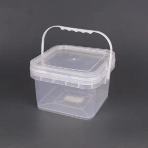 3.0L Plastic Nail Square Bucket